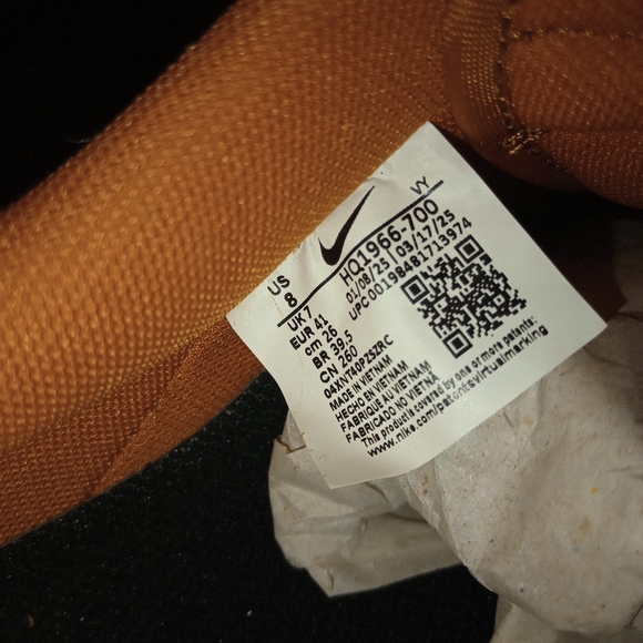 NWB Nike Air Force 1 07 Desert Ochre LV8 Men's size 8 or Women 9.5 - Picture 10 of 12